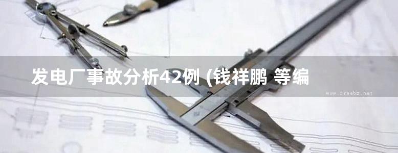 发电厂事故分析42例 (钱祥鹏 等编写)